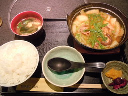 ピリ辛豚味噌鍋