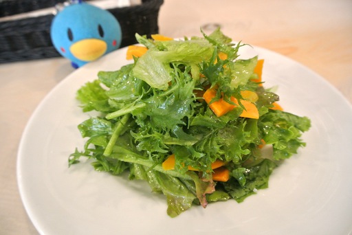 有機野菜のサラダ