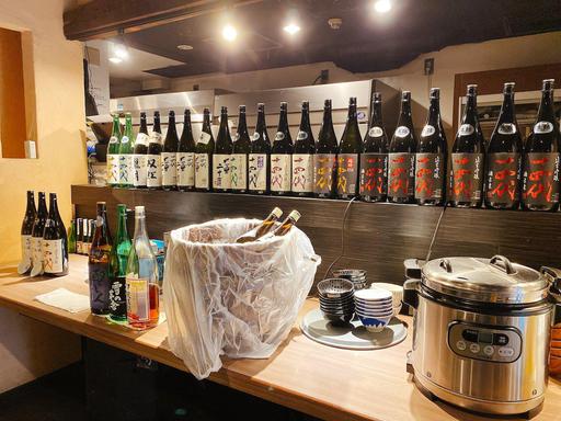 日本酒カウンター