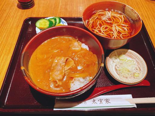 カレー丼セット
