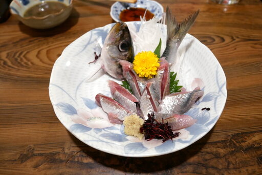 いわし刺身