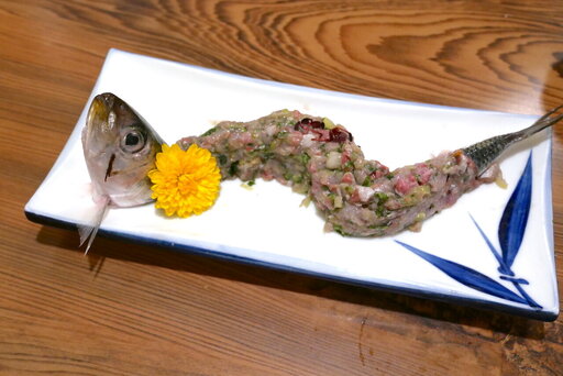 いわし味噌たたき