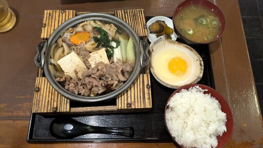 すき焼き定食