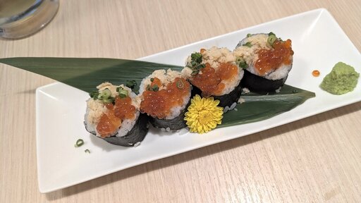 鮭といくらの親子寿司