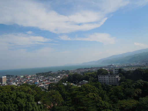 小田原城からの絶景