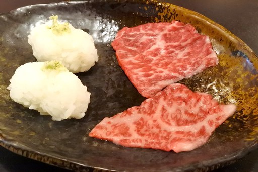 松坂牛 肉寿司